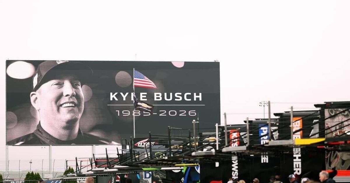 Gray skies, grief hover over NASCAR race weekend in wake of Kyle Busch's stunning death