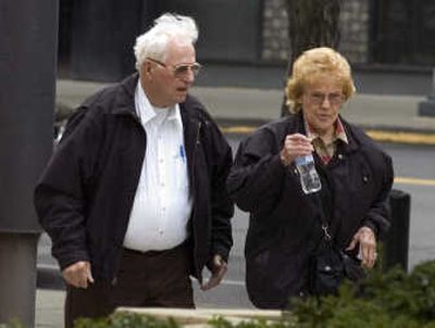 Orville Moe and his wife, Deonne Moe, in 2007. (CHRISTOPHER ANDERSON / The Spokesman-Review)