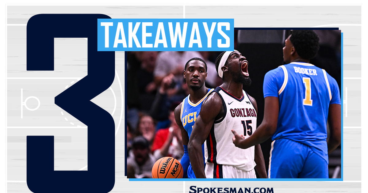 Gonzaga bigs lead way to breakthrough win over Bruins at Climate Pledge Arena