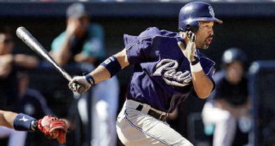 
Dave Roberts, now with San Diego, was a rare trade deadline success story  in 2004.
 (Associated Press / The Spokesman-Review)