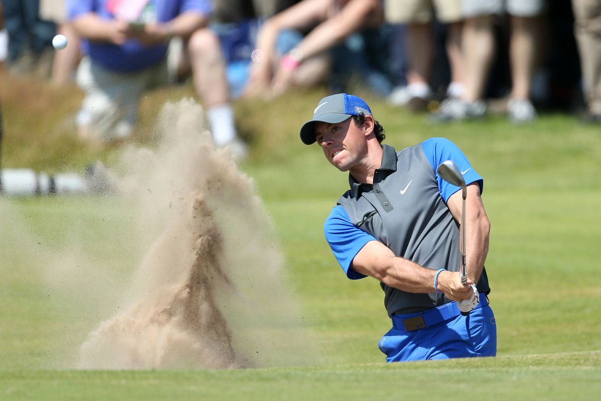 Rory McIlroy carded a 6-under-par 66 on Thursday – his best round at a major in nearly two years. (Associated Press)