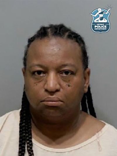 Geraldine Johnson is charged with a moving violation causing death.    (Detroit Police Department/TNS)