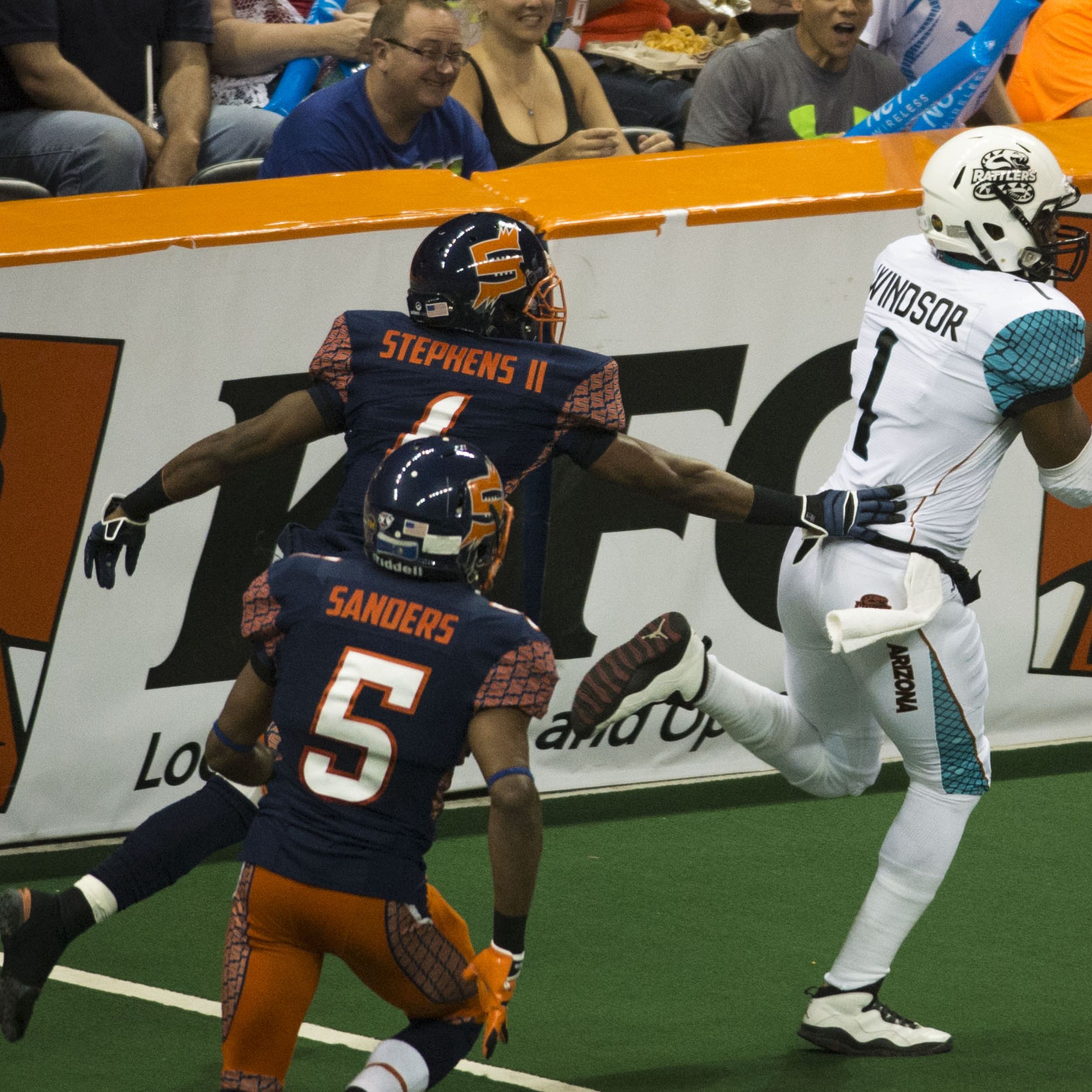 Spokane Shock defeat Arizona Rattlers 73-66 - July 12, 2014