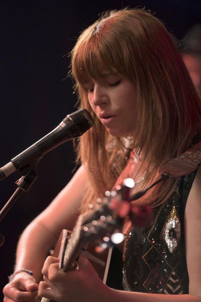 Jessie Buckley plays an aspiring country singer in “Wild Rose.” (Aimee Spinks / Neon)