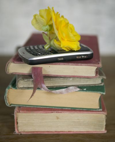 Turning off your gadgets to read an old-fashioned classic can actually boost your productivity when you reconnect.  (Maryjane Butters / The Spokesman-Review)