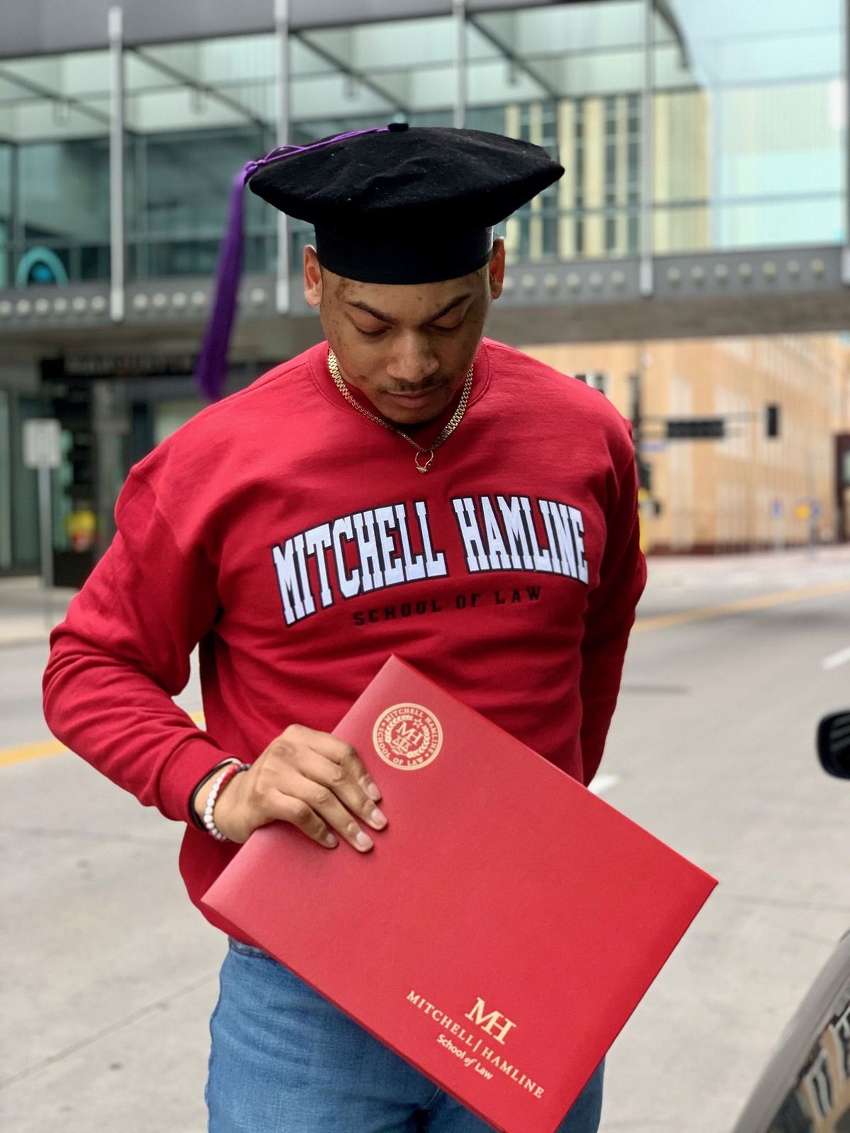Former Washington State linebacker Jeremiah Allison graduated from Mitchell Hamline School of Law last year and recently passed the bar exam.  (Courtesy/Jeremiah Allison )