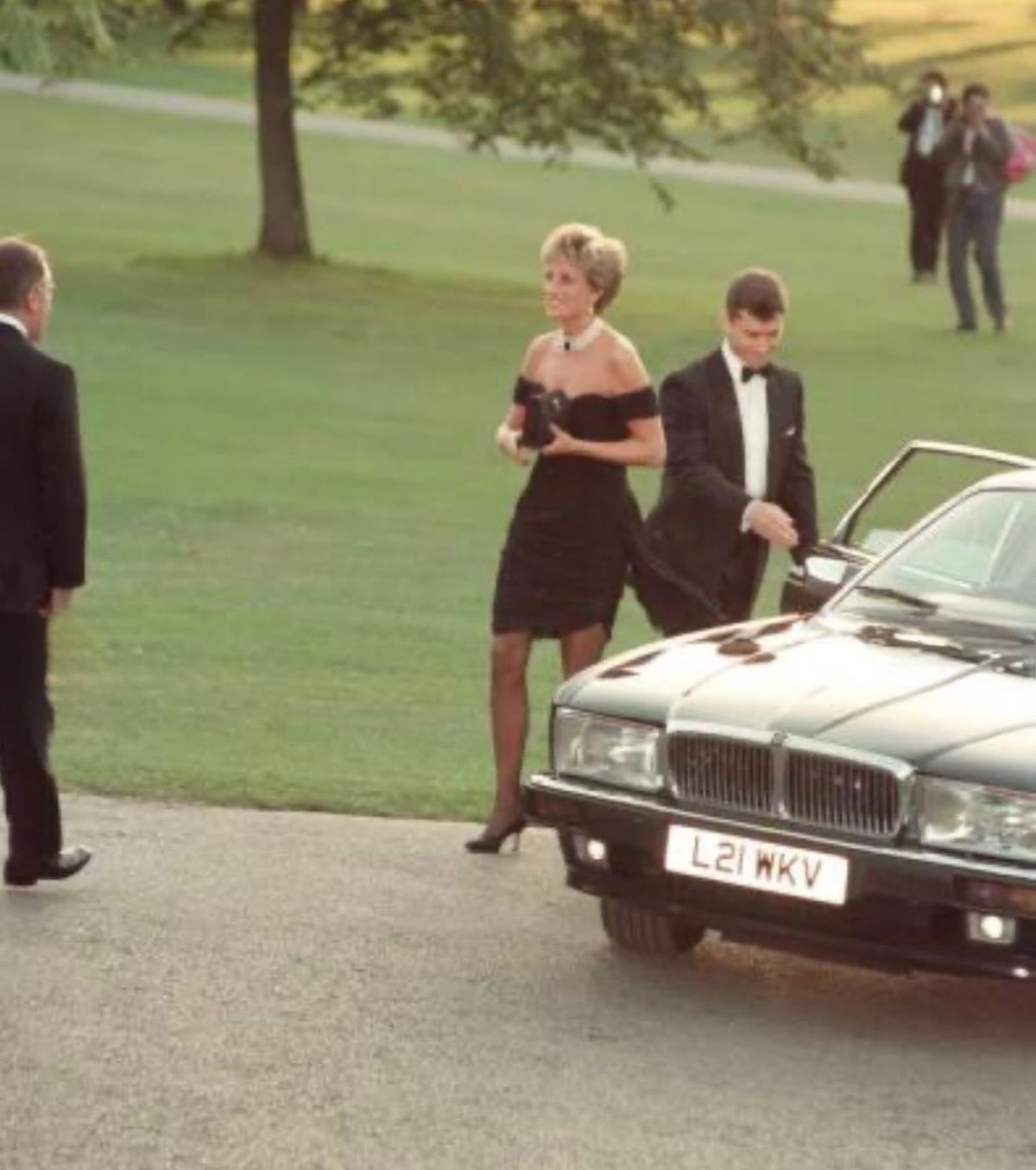 princess diana's revenge dress The Real Story of 'Revenge Dress' please message me your bust/waist/hips measurements and your height Waxwork of Princess Diana in