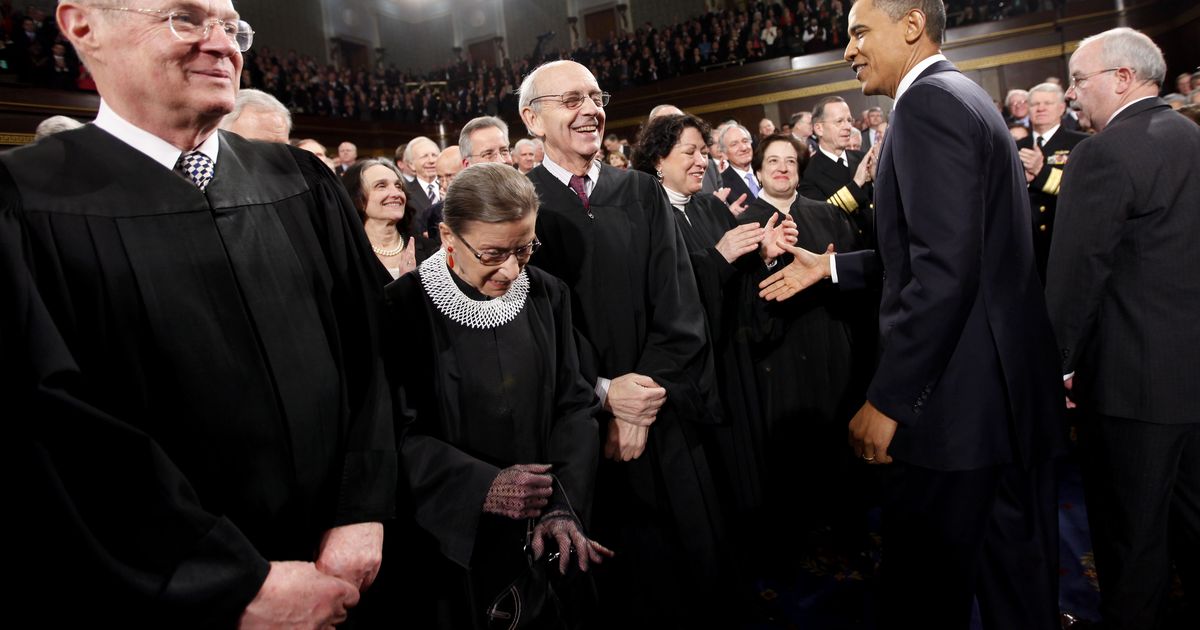 Obama wins Supreme Court majority at speech | The Spokesman-Review