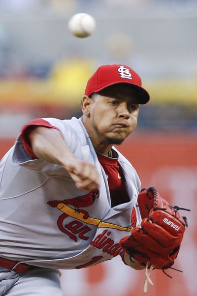 Cardinals starting pitcher Carlos Martinez was selected to his first All-Star Game on Friday. (Associated Press)