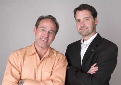
Gospel Music Channel's vice chairman Brad Siegel, left, and Charley Humbard, founder and president,  are shown in this undated photo. Associated Press
 (File Associated Press / The Spokesman-Review)