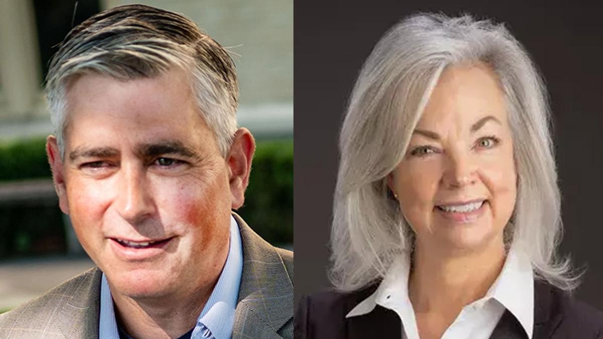 Michael Baumgartner, left, and Carmela Conroy  (Courtesy)