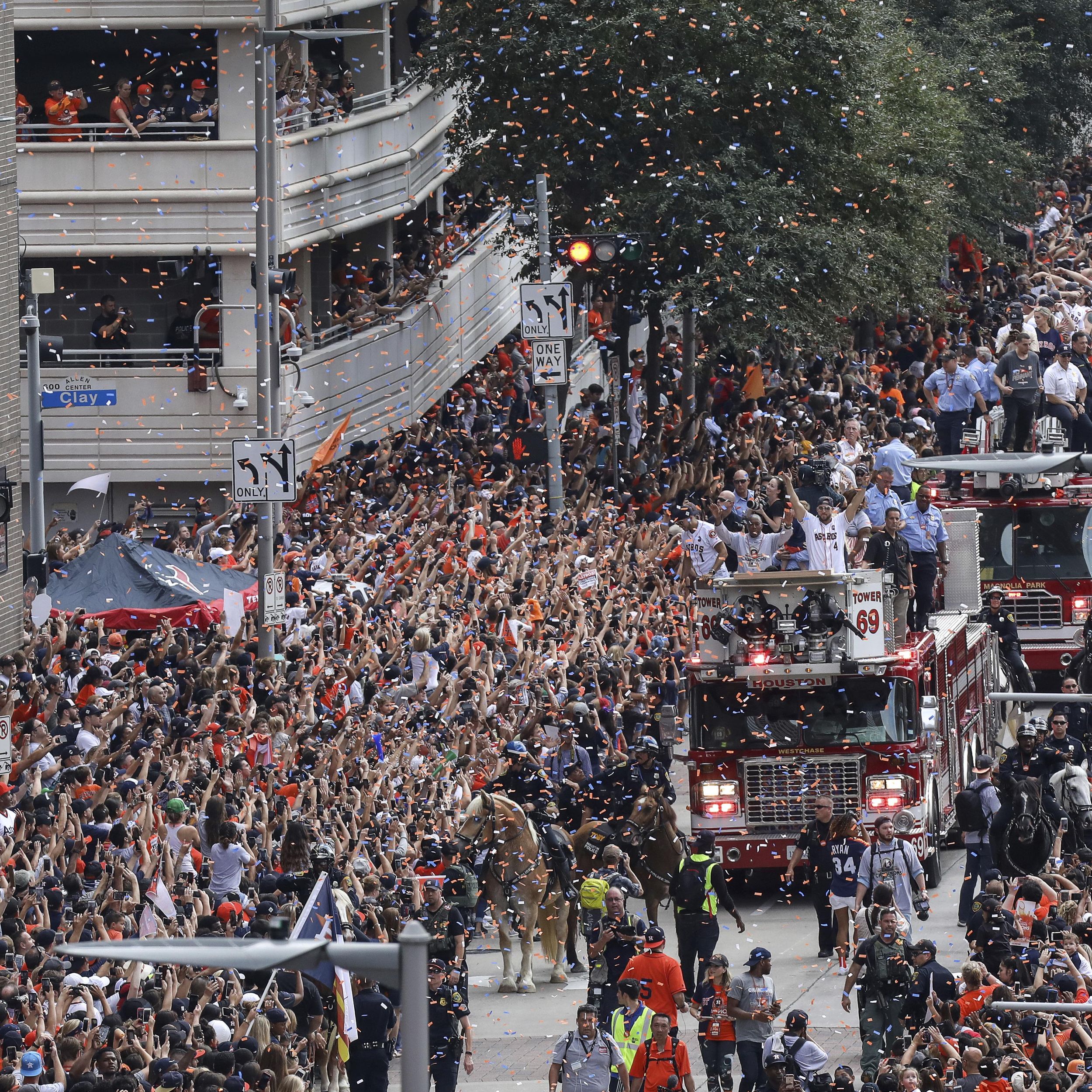 Houston celebrates World Series championship