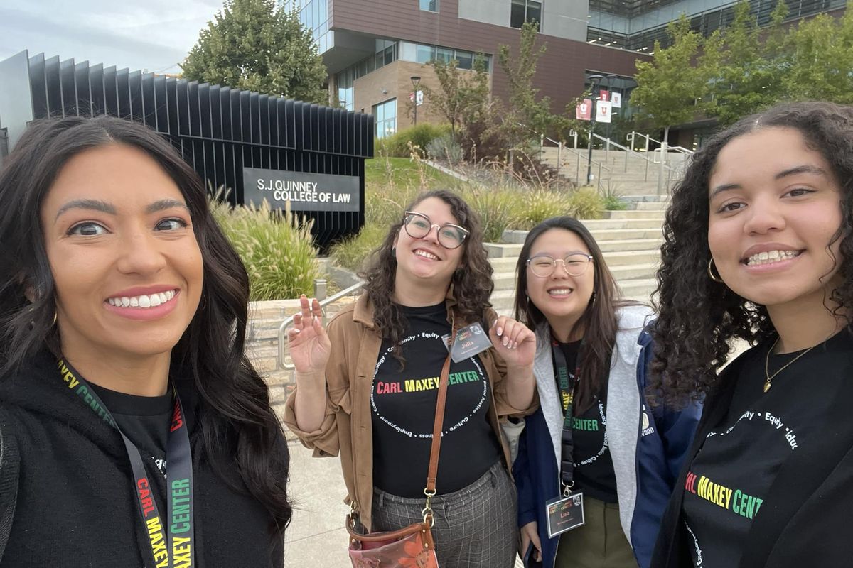 Members of the Sandy Williams Justice Center’s Justice Team readies to leave for the National Self Represented Litigants Conference in Salt Lake City, which took place in late September.  (Courtesy of the Carl Maxey Center)