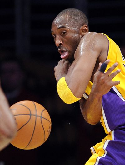 The Kobe Bryant-led Los Angeles Lakers are two-time defending NBA champions entering this season. (Associated Press)