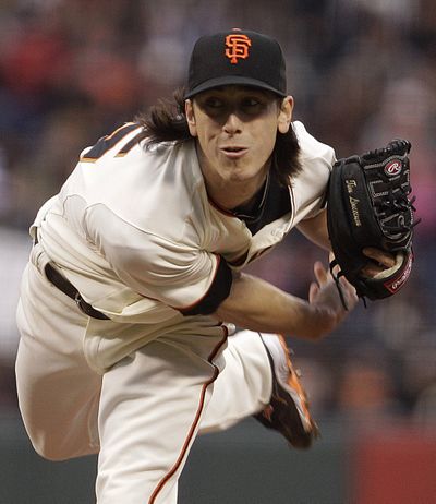 It’s been freaky how Tim Lincecum’s pitching performances have looked this season. (Associated Press)