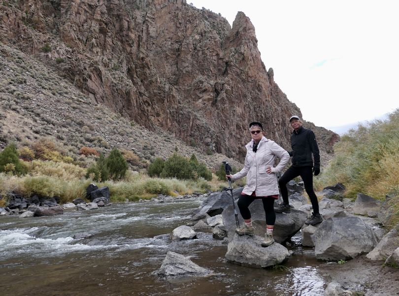 At the bottom of the Rio Grande Del Norte National Monument in northern New Mexico. (John Nelson)