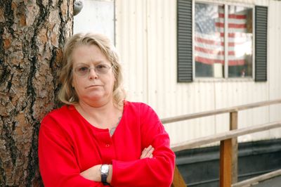 Under current Washington law, convicted felons, such as Beverly DuBois, of Chattaroy, can’t vote until they have served their sentence, including the completion of parole, probation and restitution fees. (Associated Press / The Spokesman-Review)