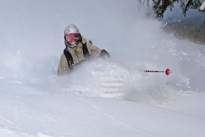 Skiers found powder snow for the Nov. 16 opening of the 2013-2014 season at Washington's Stevens Pass Ski Resort. (courtesy)