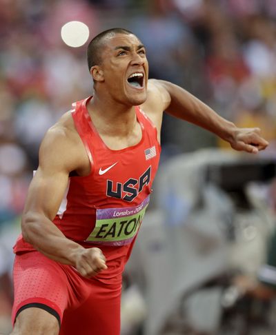 American Ashton Eaton set a world record in the decathlon during banner 2015 season.