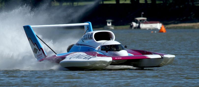 Dave Villwock makes a qualifying run in Madison, Ind. (Photo courtesy of Jim Simpson)