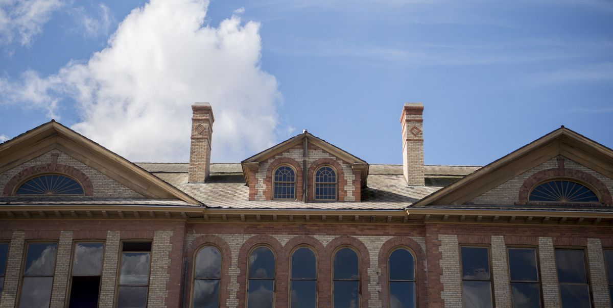 The former McKinley School is seen on Tuesday, Oct. 25, 2016, at 117 N. Napa St. in Spokane, Wash. (Tyler Tjomsland / The Spokesman-Review)