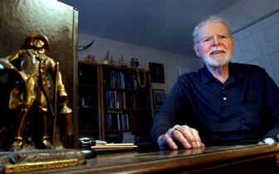 
Bob Casemore, of Coeur d'Alene, wrote a political comedy that Lake City Playhouse will perform tonight as readers' theater at Brix restaurant in Coeur d'Alene.
 (Kathy Plonka / The Spokesman-Review)