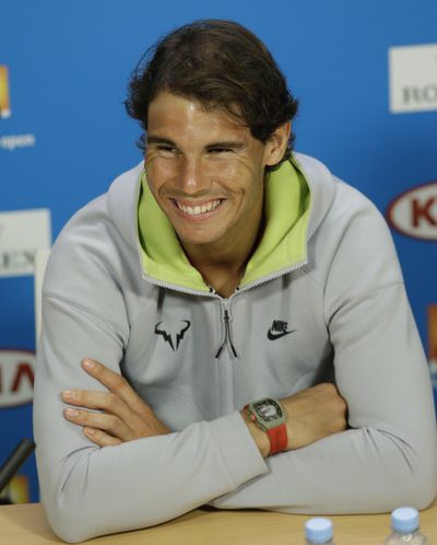 Rafael Nadal heads into the 2015 season with concerns about his confidence. (Associated Press)