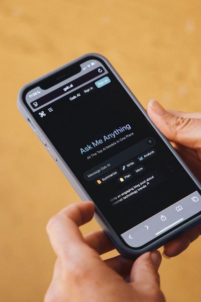 Arya, the artificial intelligence chatbot created by the far-right social media platform Gab, is displayed on a smartphone in Berkeley, Calif., on Oct. 29, 2025. A brief conversation with a trained chatbot proved roughly four times as persuasive as a traditional political ad on television, one of the studies found.  (New York Times)