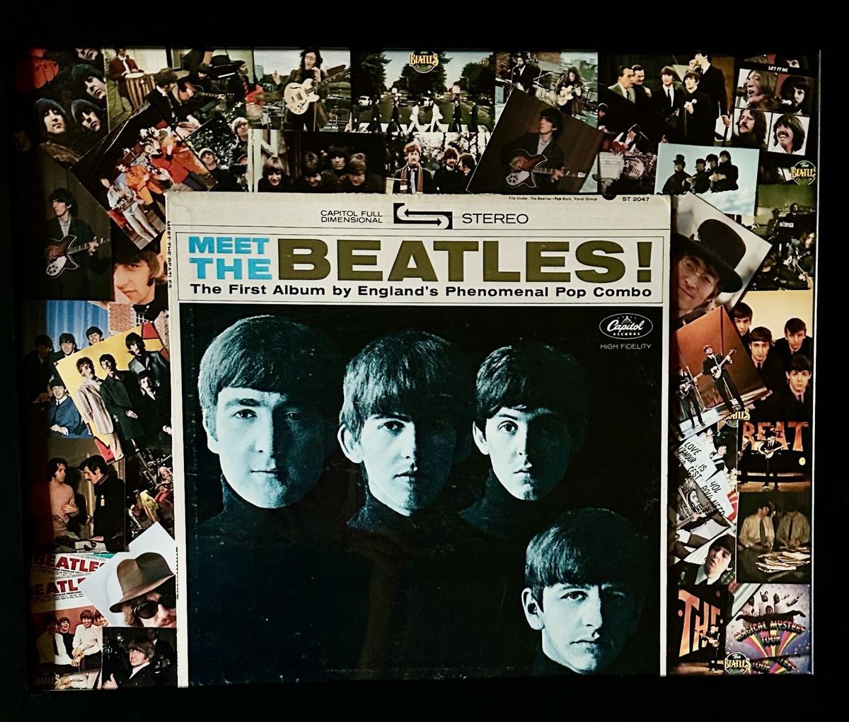 “Meet The Beatles!” was released in 1964. The groundbreaking album fueled growing Beatlemania in the United States.  (Cynthia Reugh/For The Spokesman-Review)