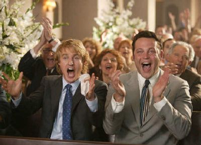 
John Beckwith (Owen Wilson) and Jeremy Klein (Vince Vaughn) are a pair of divorce mediators who spend their weekends crashing weddings in a search for Ms. Right … for a night in 