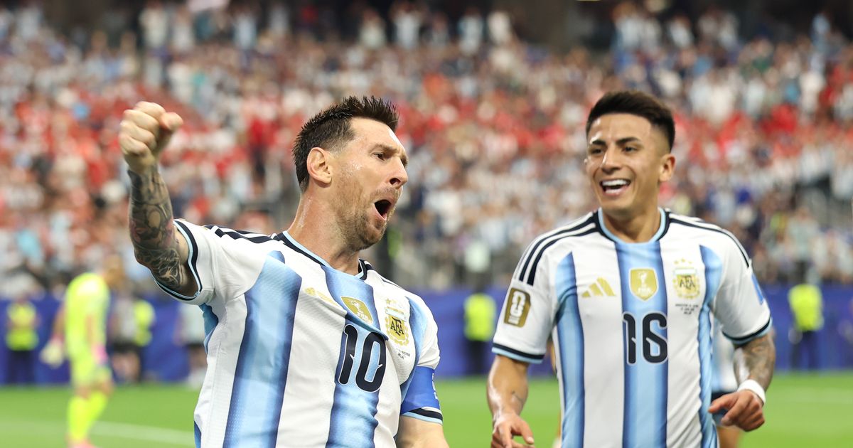 Lionel Messi's historic goals bring Argentina closer to World Cup repeat bid