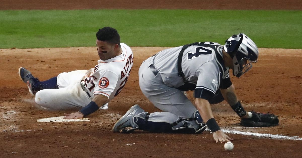 Altuve's dash lifts Astros over Yanks in Game 2, National Sports