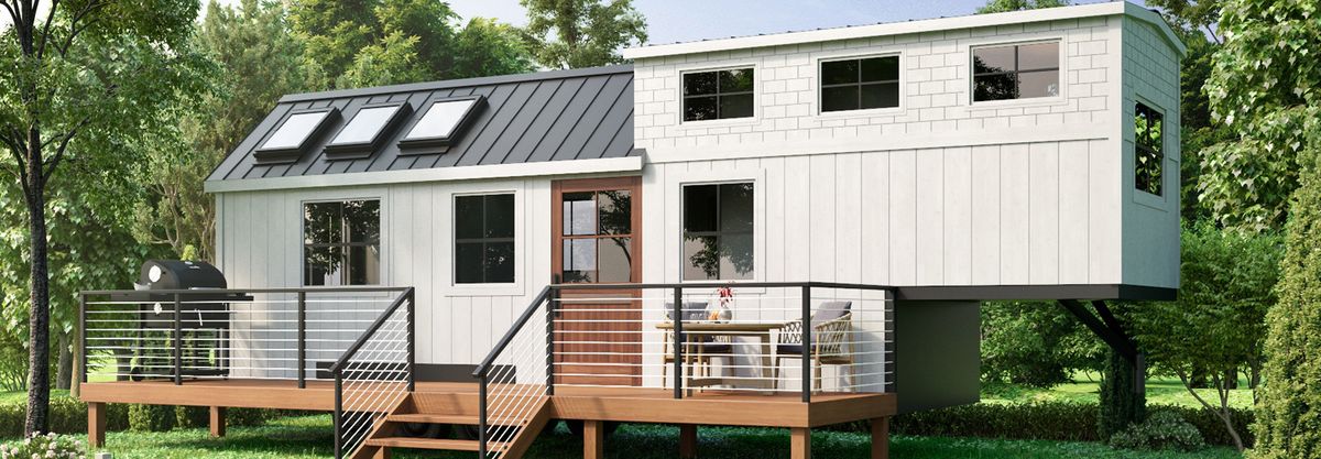 "The Goose" is a Tiny Heirloom model based on a farmhouse. (Courtesy Tiny Heirloom)