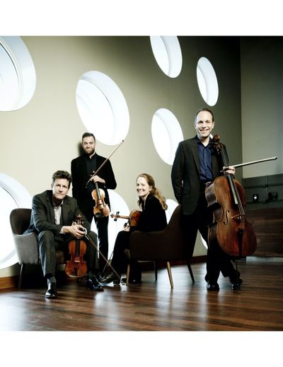 St. Lawrence String Quartet will perform a virtual concert on Sunday as part of the University of Idaho’s Auditorium Chamber Music Series.  (Marco Borggreve)