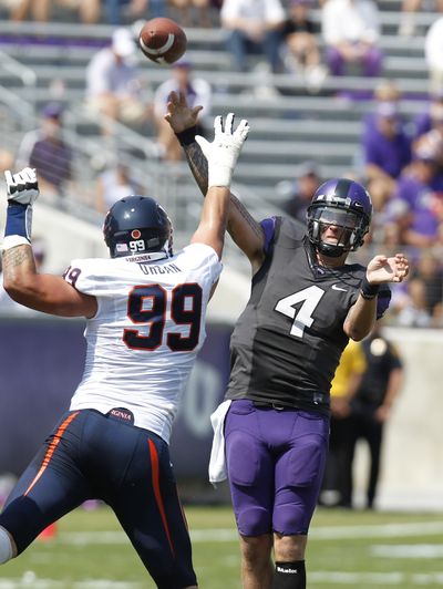 TCU’s Casey Pachall had 10 TD passes in first four games. (Associated Press)