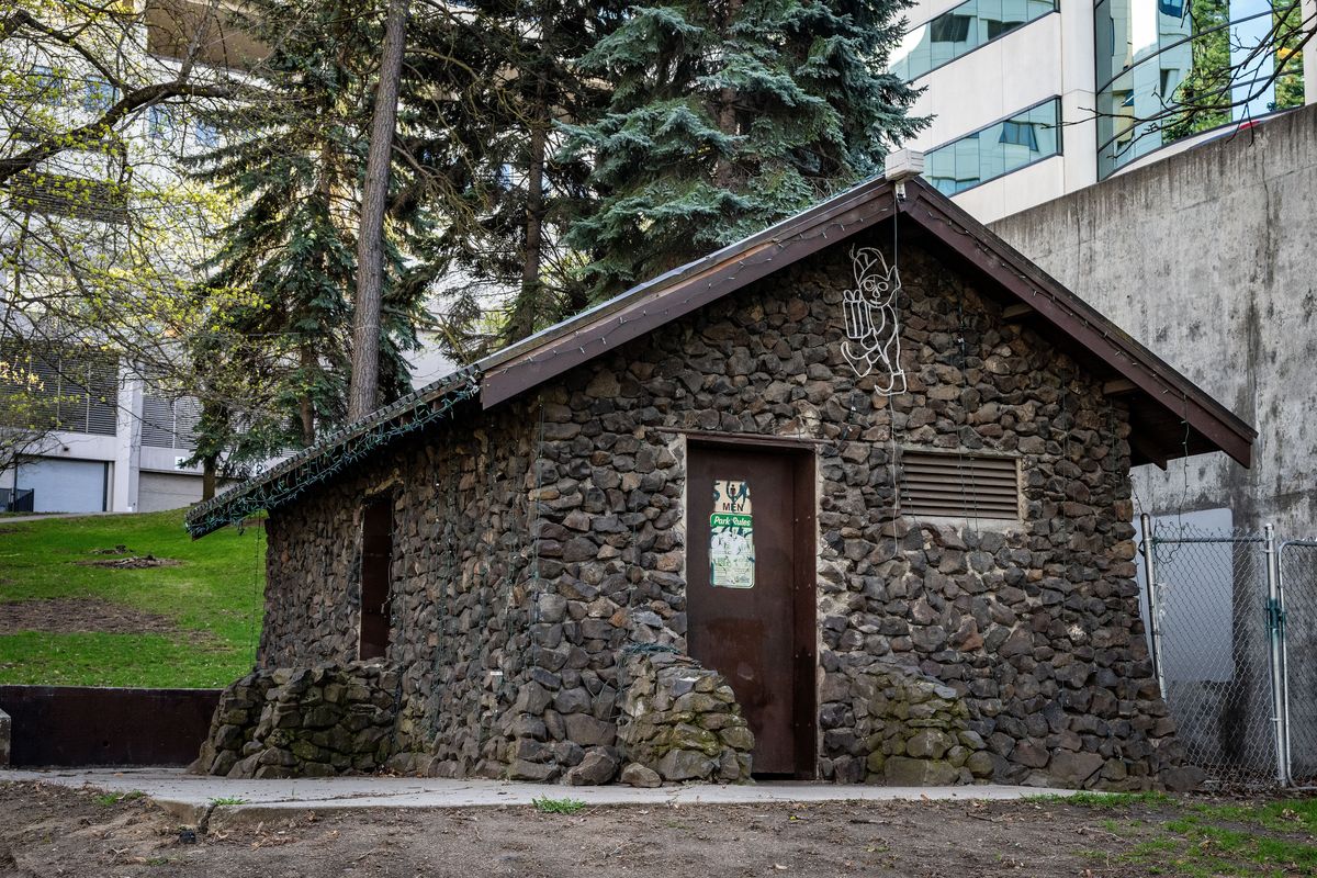 If voters approve a 20-year levy for the Spokane Parks system this November, around 10% of those funds will be dedicated to renovating or replacing every park bathroom in the city, like this one in Cowley Park.  (COLIN MULVANY)