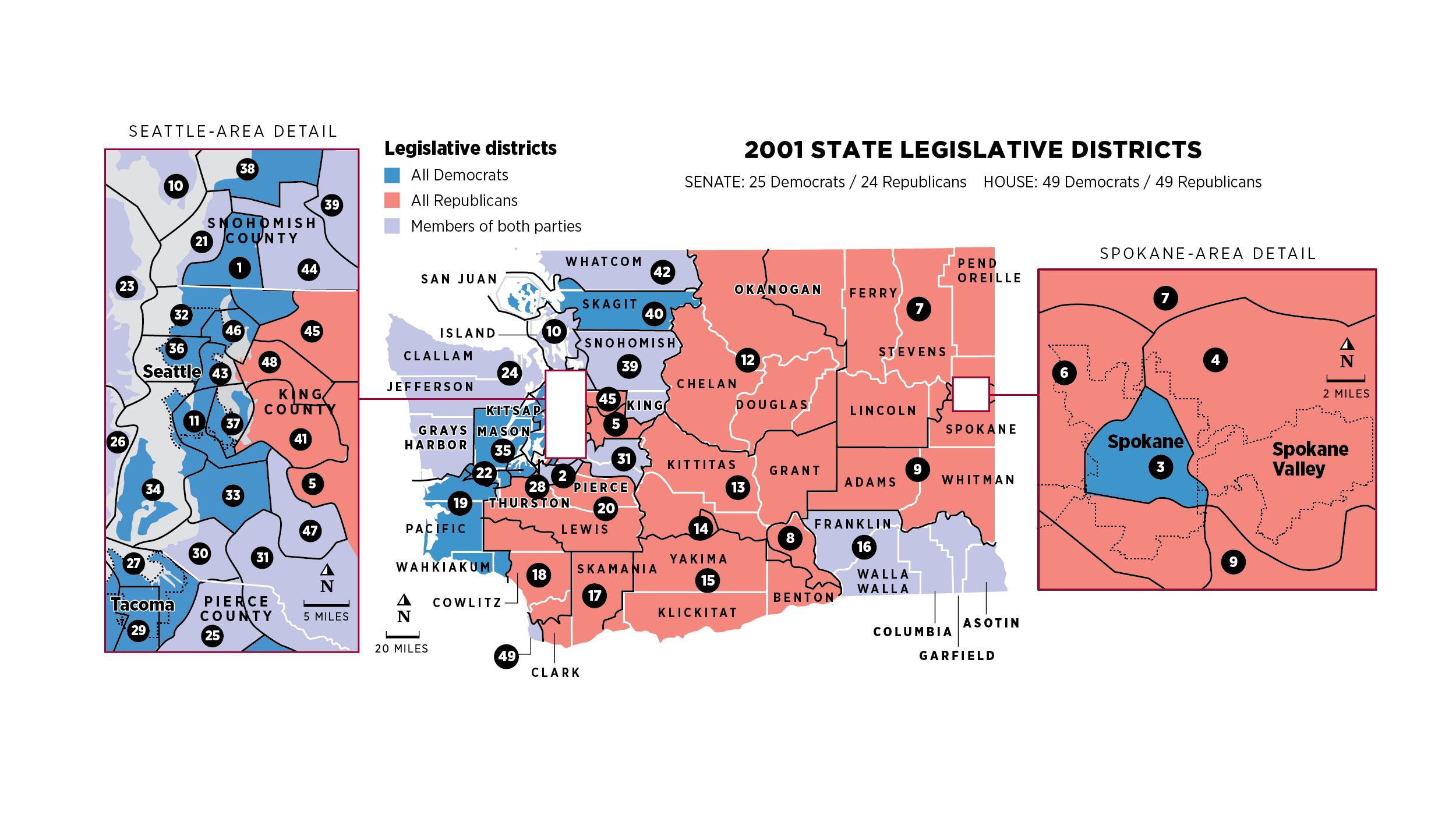 State Legislative Districts - Nov. 23, 2020 | The Spokesman-Review