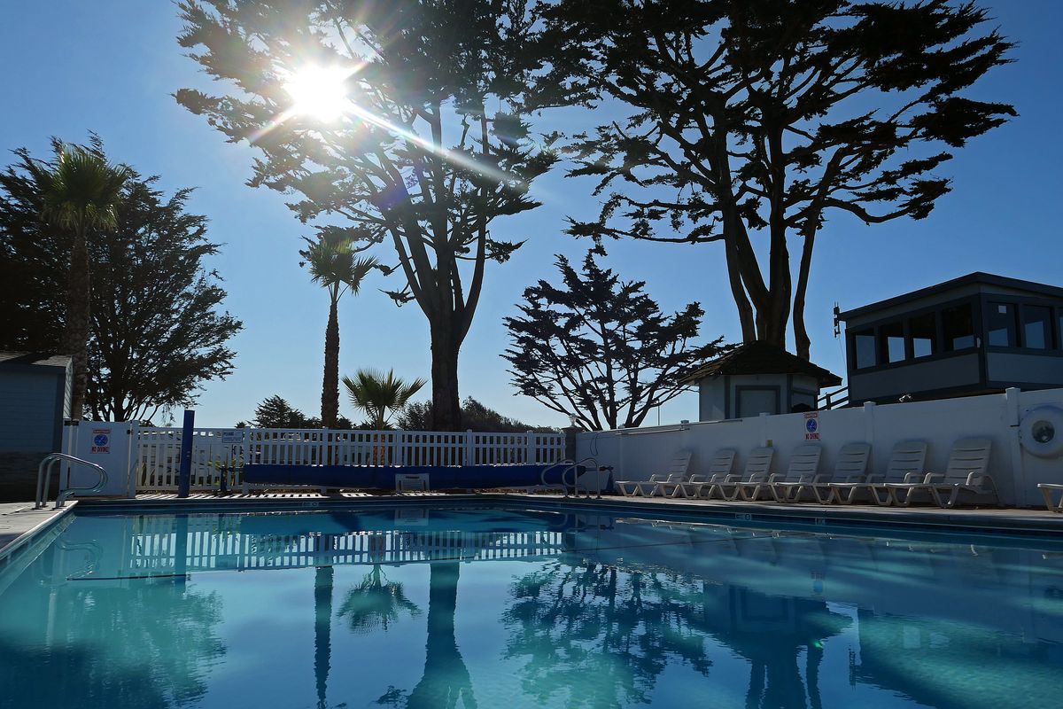 The pool at Pismo Coast Village in Pismo Beach, Calif. (John Nelson)