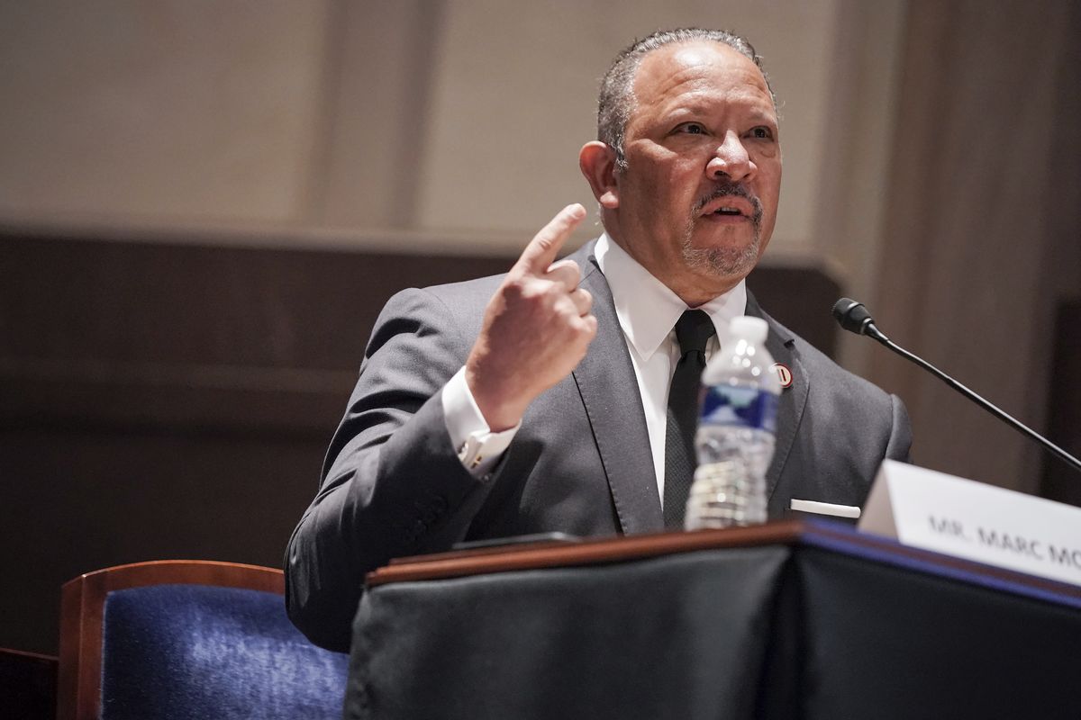 Marc Morial, President and CEO of the National Urban League, gives an opening statement during a House Judiciary Committee hearing on proposed changes to police practices and accountability on Capitol Hill, Wednesday, June 10, 2020, in Washington.  (Greg Nash)