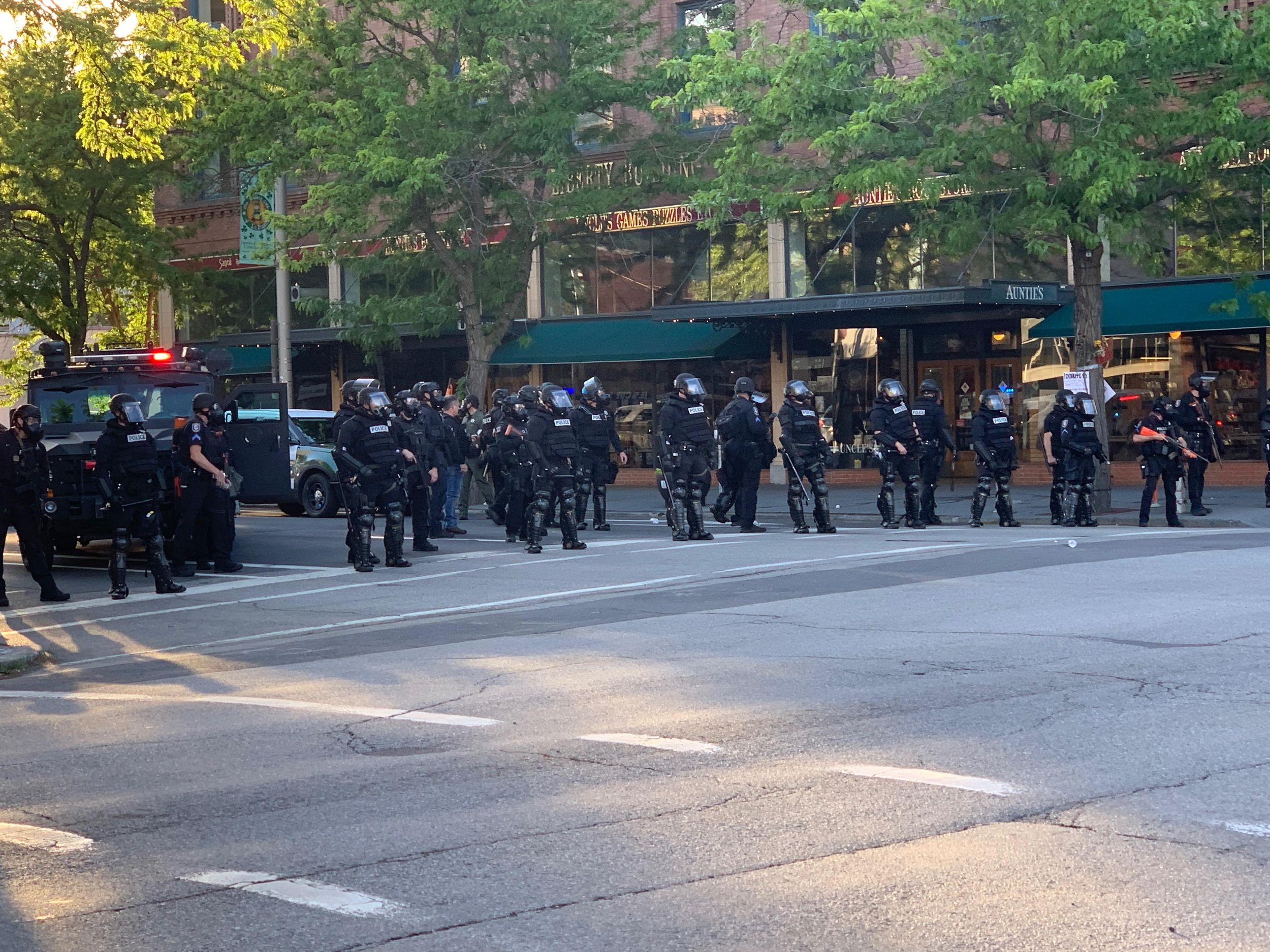 Peaceful Protest Turns Violent In Downtown Spokane - May 31, 2020 | The ...