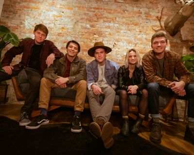 Spilt Milk are bassist Samuel McQuarrie, drummer James Ott, guitarist Landon Spencer, singer Cailin Spencer and keyboardist Ian McTamaney. The Spencers are siblings.  (Fuego Gatsby)