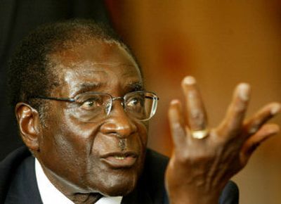 
Mugabe 
 (The Spokesman-Review)
