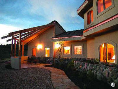 
This award-winning residence, Eagle Rising, was built on 20 wilderness acres near Fort Collins, Colo.
 (Metro Services / The Spokesman-Review)