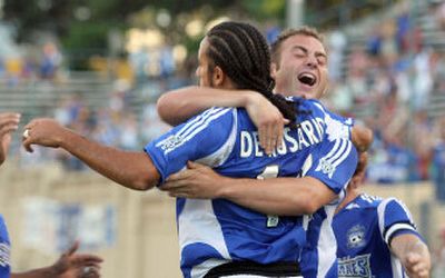 
Dwayne De Rosario and Brad Davis are two of the pieces assembled by San Jose coach Dominic Kinnear. 
 (Associated Press / The Spokesman-Review)