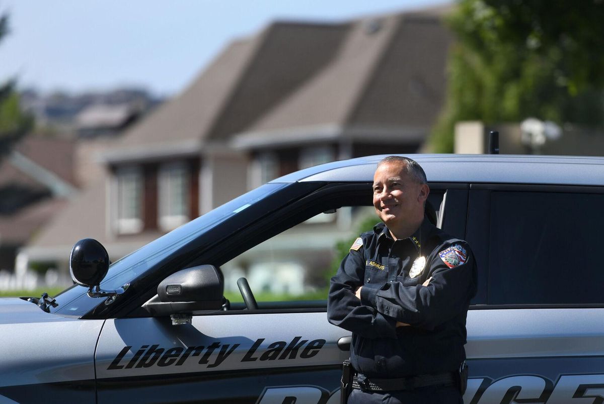 Liberty Lake police chief retiring Brian Asmus built city's law