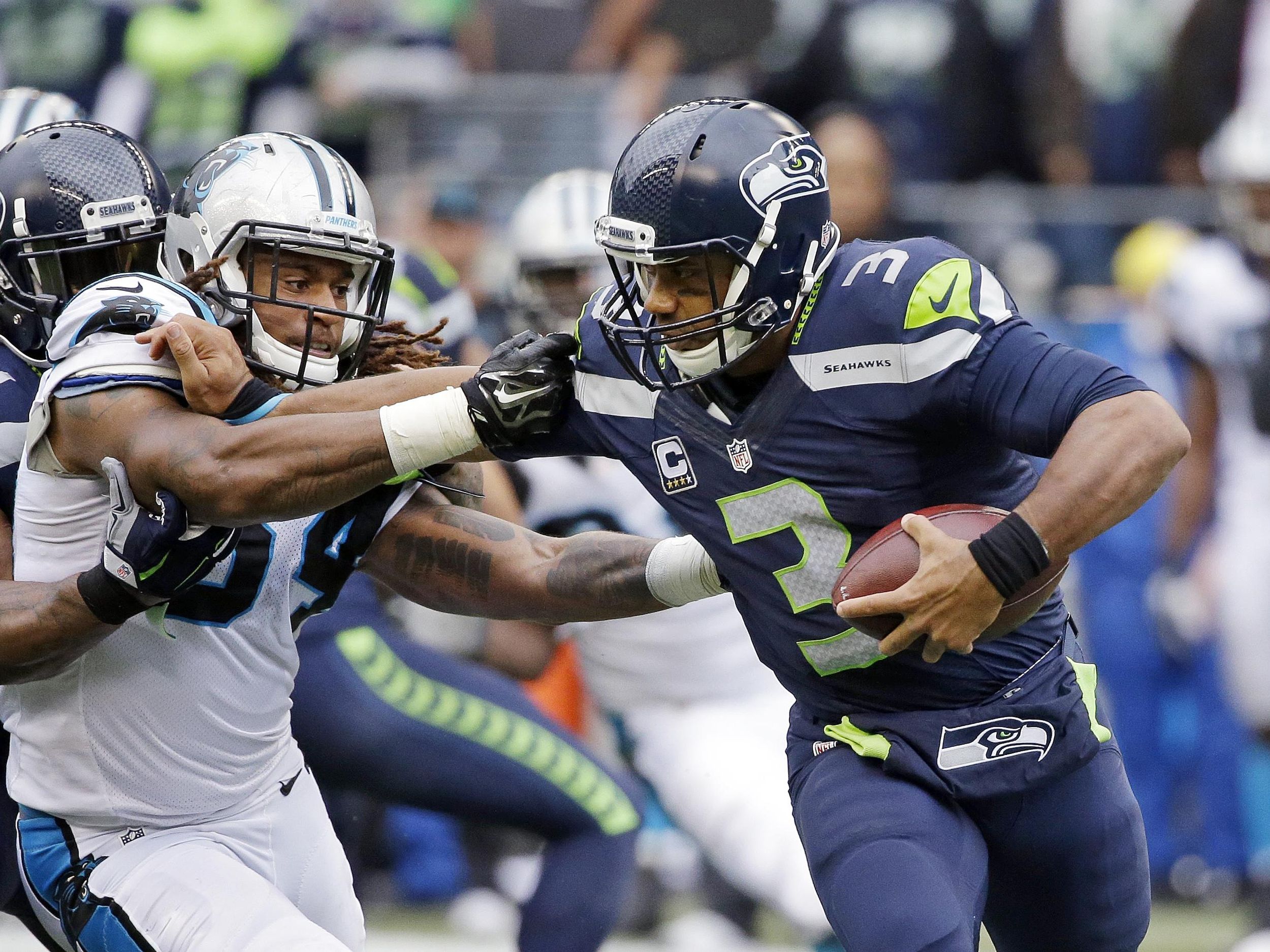 Seattle Seahawks beat Carolina Panthers, eye repeat in Super Bowl