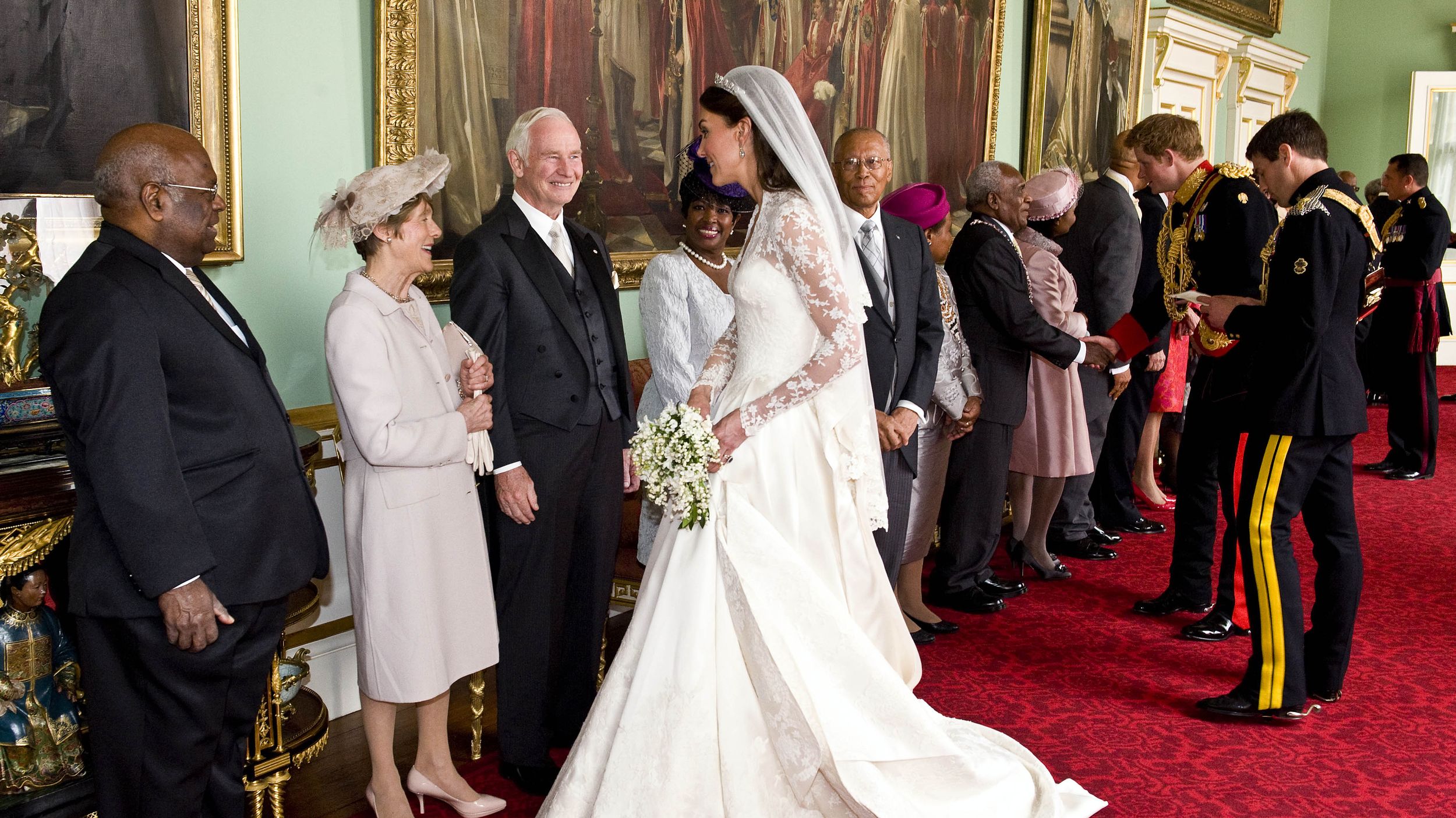 Kate triumphs in "fairytale" Sarah Burton dress