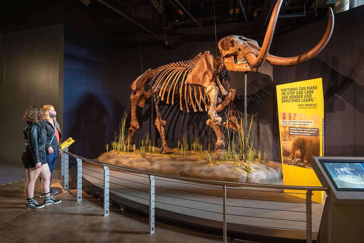 The Indiana State Museum houses exhibits on the science, art, culture and history of Indiana from prehistoric times up to the present day.  (COLIN MULVANY/THE SPOKESMAN-REVIEW)
