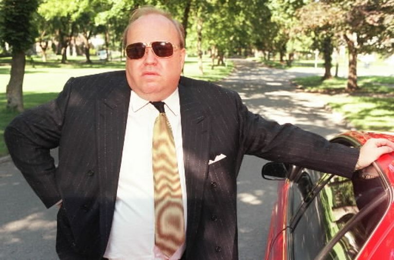 Convicted bank swindler John Earl Petersen is pictured in 1997. (Dan McComb/The Spokesman-Review)