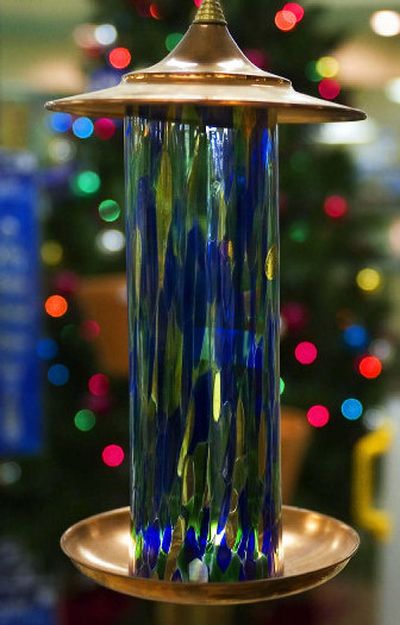 Decorative bird feeders are an excellent gift to give the family gardener.
(Kathryn Stevens / The Spokesman-Review)